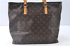 Authentic Louis Vuitton Monogram Cabas Mezzo Shoulder Tote Bag M51151 LV J8972