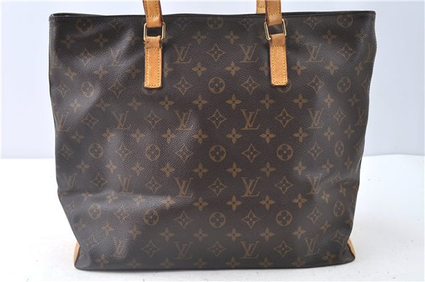 Authentic Louis Vuitton Monogram Cabas Mezzo Shoulder Tote Bag M51151 LV J8972