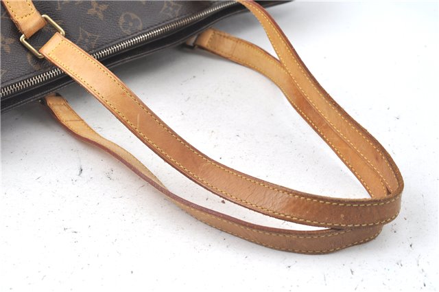 Authentic Louis Vuitton Monogram Cabas Mezzo Shoulder Tote Bag M51151 LV J8972