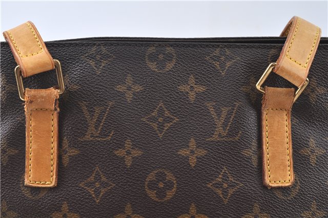 Authentic Louis Vuitton Monogram Cabas Mezzo Shoulder Tote Bag M51151 LV J8972