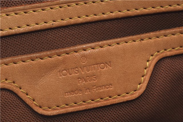 Authentic Louis Vuitton Monogram Cabas Mezzo Shoulder Tote Bag M51151 LV J8972