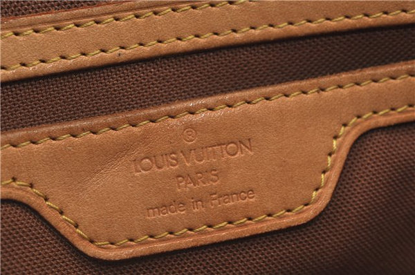 Authentic Louis Vuitton Monogram Cabas Mezzo Shoulder Tote Bag M51151 LV J8972