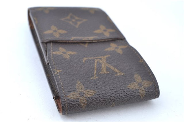 Authentic Louis Vuitton Monogram Etui Cigarette Case M63024 LV J8978