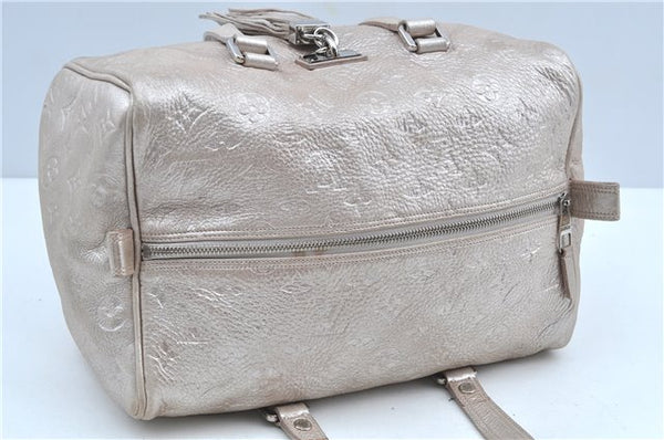 Authentic Louis Vuitton Monogram Shimmer Comete Silver M95817 LV J8979