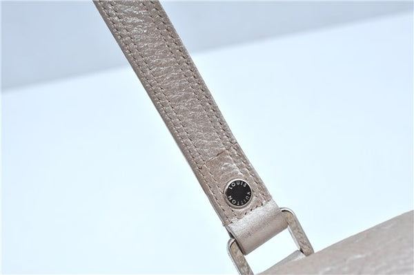 Authentic Louis Vuitton Monogram Shimmer Comete Silver M95817 LV J8979