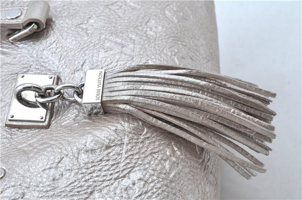 Authentic Louis Vuitton Monogram Shimmer Comete Silver M95817 LV J8979