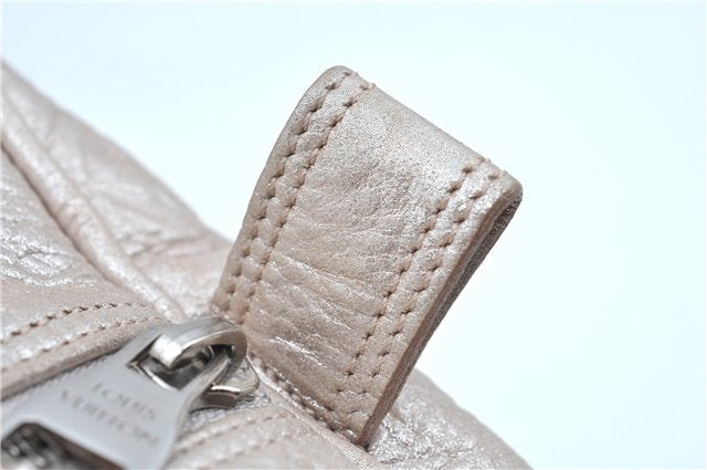 Authentic Louis Vuitton Monogram Shimmer Comete Silver M95817 LV J8979