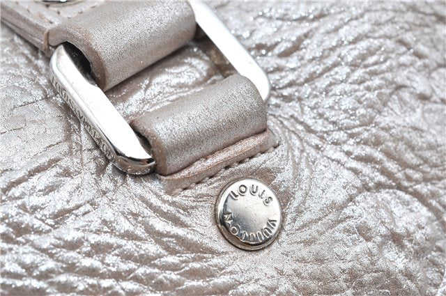 Authentic Louis Vuitton Monogram Shimmer Comete Silver M95817 LV J8979