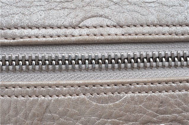 Authentic Louis Vuitton Monogram Shimmer Comete Silver M95817 LV J8979