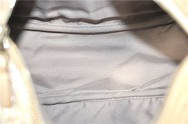 Authentic Louis Vuitton Monogram Shimmer Comete Silver M95817 LV J8979