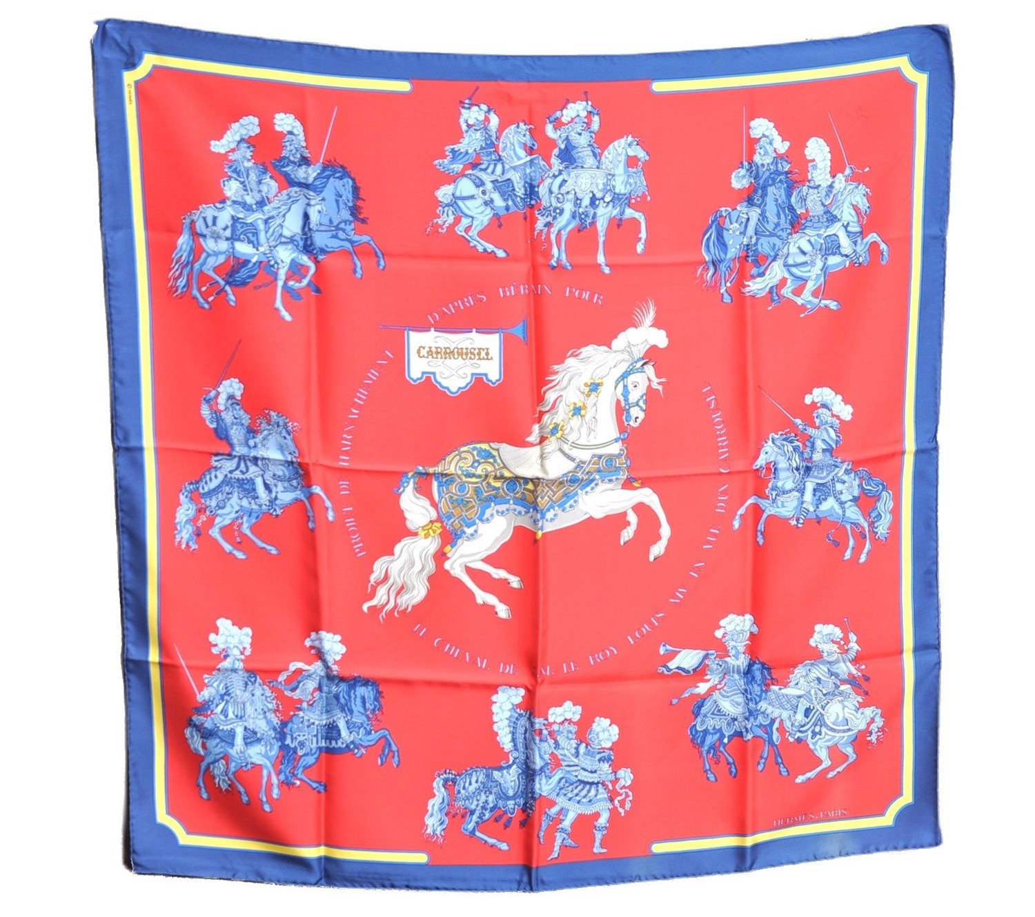 Authentic HERMES Carre 90 Scarf 