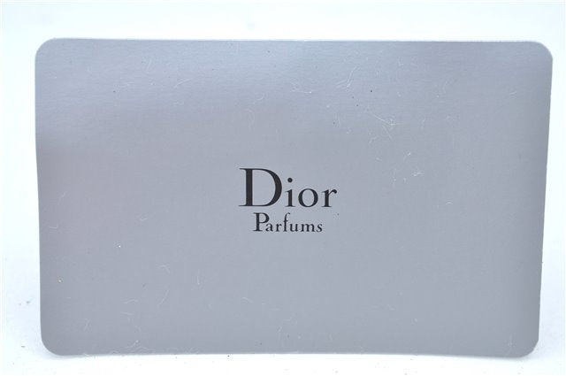 Authentic Christian Dior Trotter No.2 Vanity Bag Pouch PVC Enamel Black CD J8988