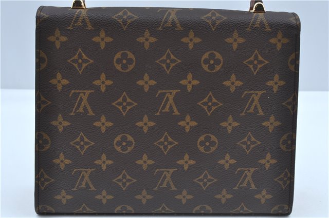 Authentic Louis Vuitton Monogram Malesherbes Hand Bag Purse M51379 LV J9020
