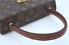 Authentic Louis Vuitton Monogram Malesherbes Hand Bag Purse M51379 LV J9020