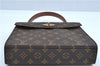 Authentic Louis Vuitton Monogram Malesherbes Hand Bag Purse M51379 LV J9020