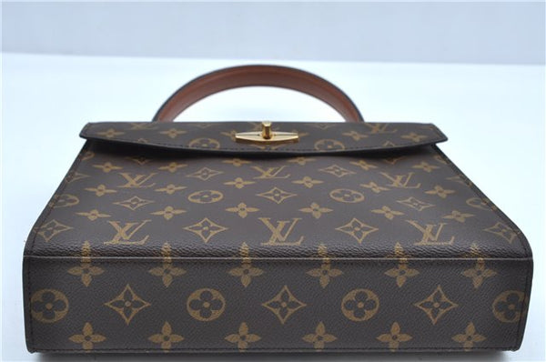 Authentic Louis Vuitton Monogram Malesherbes Hand Bag Purse M51379 LV J9020