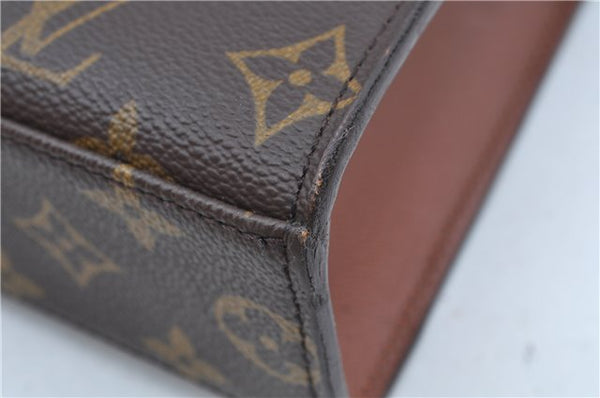 Authentic Louis Vuitton Monogram Malesherbes Hand Bag Purse M51379 LV J9020