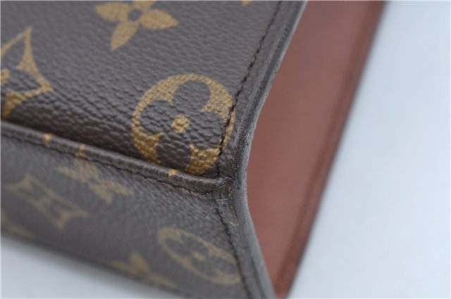 Authentic Louis Vuitton Monogram Malesherbes Hand Bag Purse M51379 LV J9020