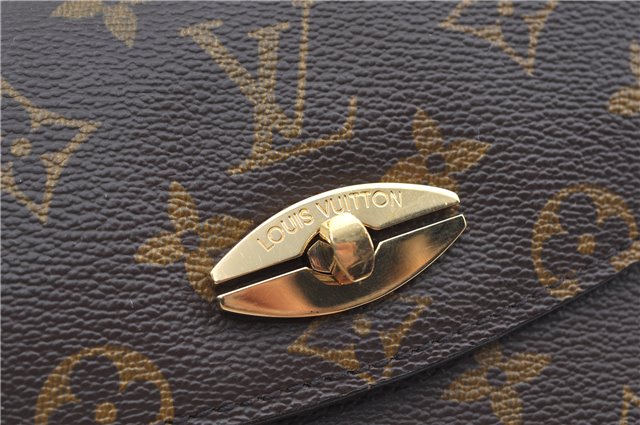 Authentic Louis Vuitton Monogram Malesherbes Hand Bag Purse M51379 LV J9020