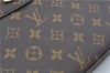 Authentic Louis Vuitton Monogram Malesherbes Hand Bag Purse M51379 LV J9020