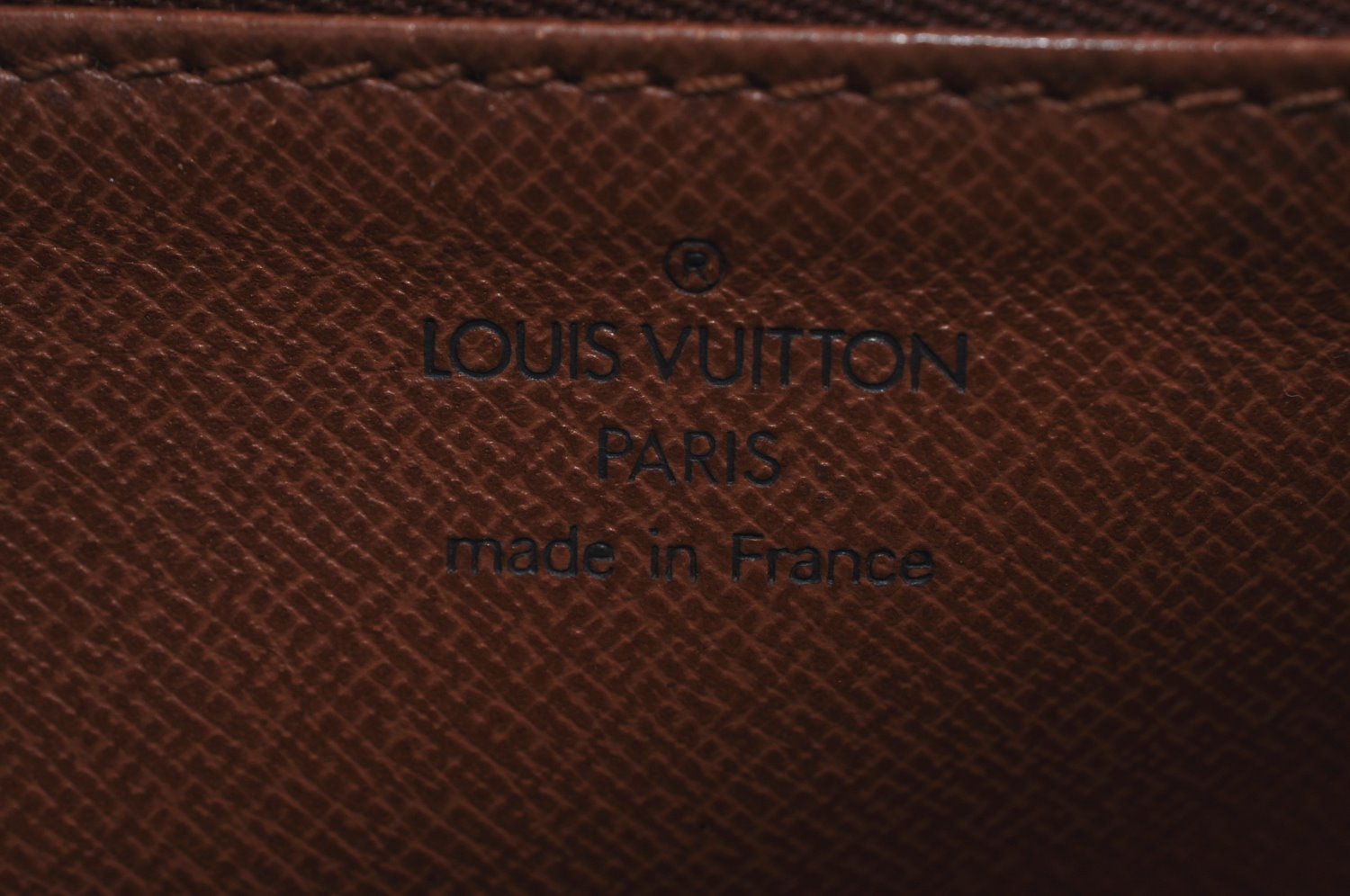 Authentic Louis Vuitton Monogram Malesherbes Hand Bag Purse M51379 LV J9027