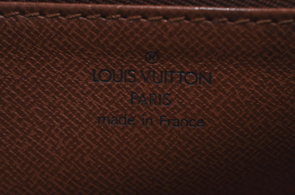 Authentic Louis Vuitton Monogram Malesherbes Hand Bag Purse M51379 LV J9027