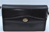 Authentic GUCCI Shoulder Cross Body Bag Purse Leather Black J9045