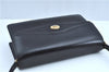Authentic GUCCI Shoulder Cross Body Bag Purse Leather Black J9045