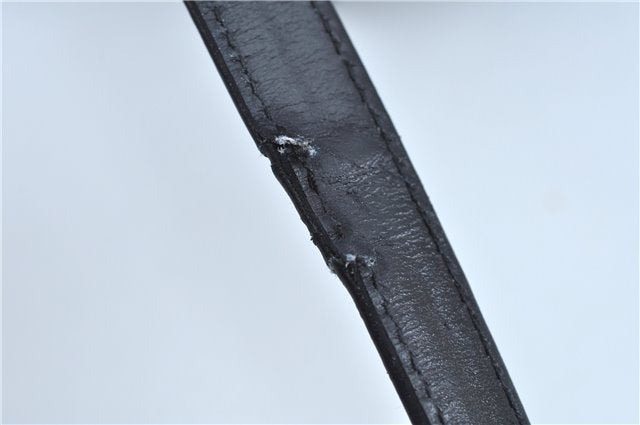 Authentic GUCCI Shoulder Cross Body Bag Purse Leather Black J9045