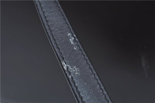 Authentic GUCCI Shoulder Cross Body Bag Purse Leather Black J9045