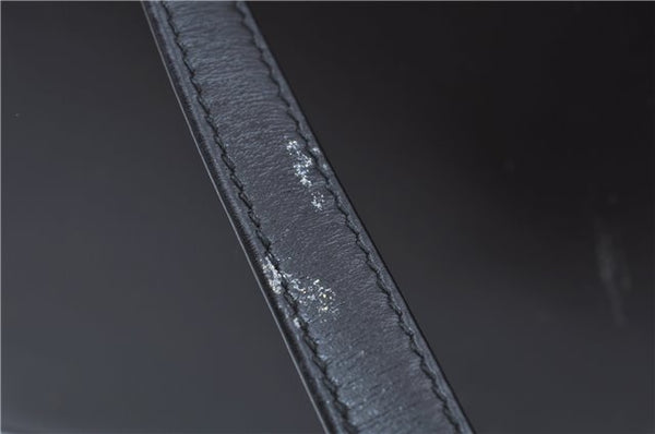 Authentic GUCCI Shoulder Cross Body Bag Purse Leather Black J9045