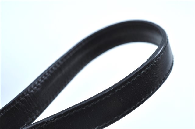 Authentic GUCCI Shoulder Cross Body Bag Purse Leather Black J9045