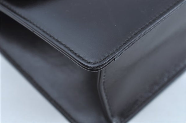 Authentic GUCCI Shoulder Cross Body Bag Purse Leather Black J9045