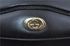 Authentic GUCCI Shoulder Cross Body Bag Purse Leather Black J9045