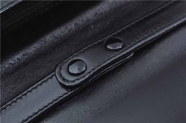 Authentic GUCCI Shoulder Cross Body Bag Purse Leather Black J9045