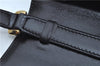 Authentic GUCCI Shoulder Cross Body Bag Purse Leather Black J9045