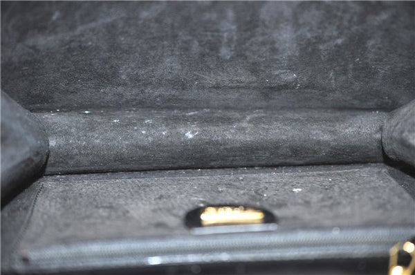 Authentic GUCCI Shoulder Cross Body Bag Purse Leather Black J9045