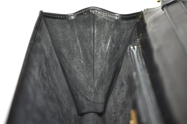 Authentic GUCCI Shoulder Cross Body Bag Purse Leather Black J9045