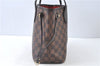 Authentic Louis Vuitton Damier Neverfull PM Shoulder Tote Bag N51109 LV J9056