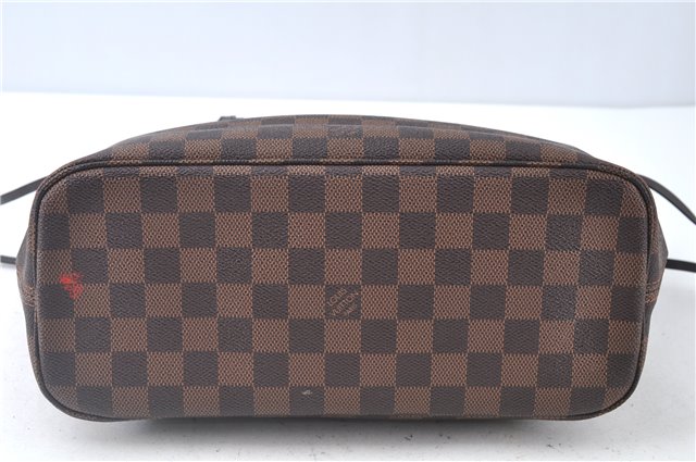 Authentic Louis Vuitton Damier Neverfull PM Shoulder Tote Bag N51109 LV J9056