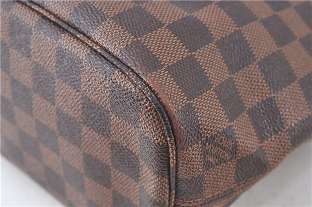 Authentic Louis Vuitton Damier Neverfull PM Shoulder Tote Bag N51109 LV J9056