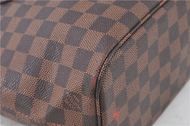 Authentic Louis Vuitton Damier Neverfull PM Shoulder Tote Bag N51109 LV J9056