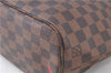 Authentic Louis Vuitton Damier Neverfull PM Shoulder Tote Bag N51109 LV J9056