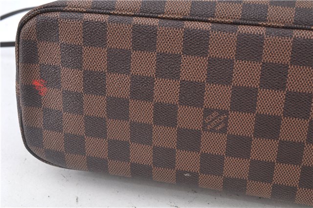 Authentic Louis Vuitton Damier Neverfull PM Shoulder Tote Bag N51109 LV J9056