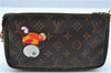 Auth Louis Vuitton Monogram Panda Pochette Accessoires Pouch M51981 LV J9061