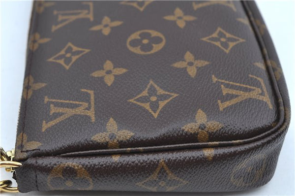 Auth Louis Vuitton Monogram Panda Pochette Accessoires Pouch M51981 LV J9061