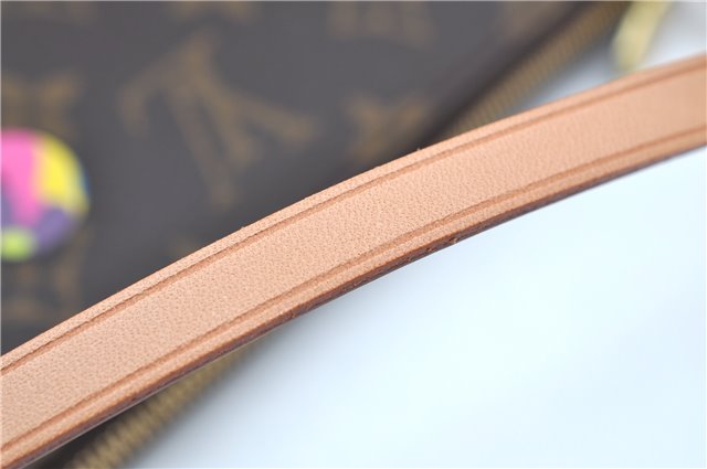 Auth Louis Vuitton Monogram Panda Pochette Accessoires Pouch M51981 LV J9061