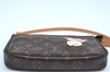 Auth Louis Vuitton Monogram Panda Pochette Accessoires Pouch M51981 LV J9061