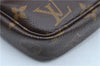 Auth Louis Vuitton Monogram Panda Pochette Accessoires Pouch M51981 LV J9061
