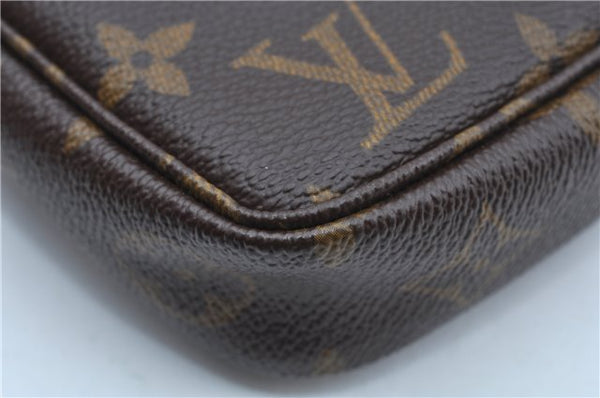Auth Louis Vuitton Monogram Panda Pochette Accessoires Pouch M51981 LV J9061